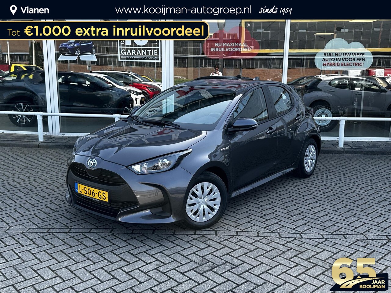 Toyota Yaris - 1.5 Hybrid Active NL auto slechts 24000 km met Apple carplay & Android auto - AutoWereld.nl