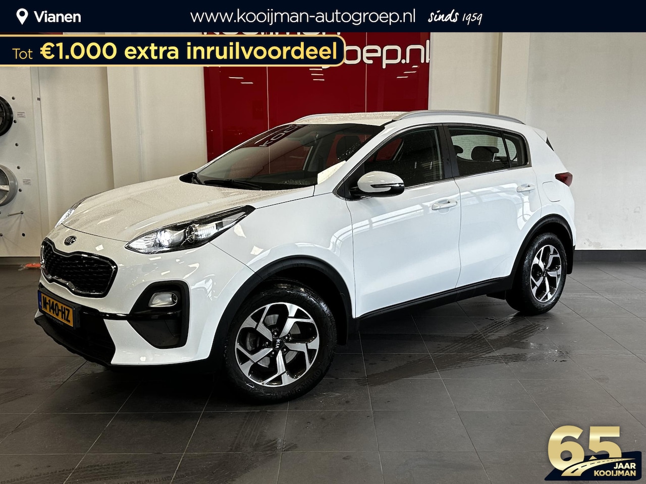 Kia Sportage - 1.6 GDI DynamicLine Met stoel en stuurverwarming, zeer nette auto met slechts 36562 KM! - AutoWereld.nl