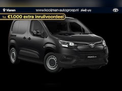 Toyota PROACE CITY Electric - Live 50 kWh | Direct rijden | Subsidie mogelijk zwart en zilver metallic leverbaar