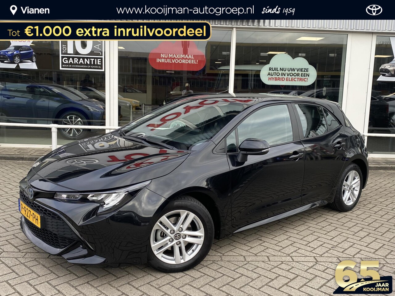 Toyota Corolla - 1.8 Hybrid Active Apple Carplay en/of Android auto Navigatie, Adaptieve cruise control, Cl - AutoWereld.nl