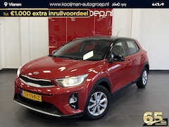 Kia Stonic - 1.2 MPi ComfortPlusLine Navigator Zwart Dak, Navigatie, Achteruitrijcamera, Bluetooth, Nie