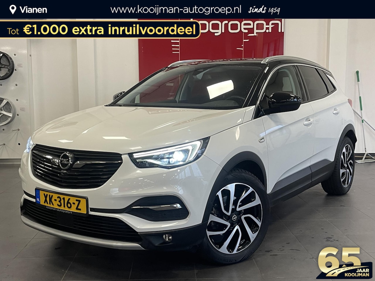 Opel Grandland X - 1.2 Turbo Ultimate NL auto, Automaat, Bomvol opties - AutoWereld.nl