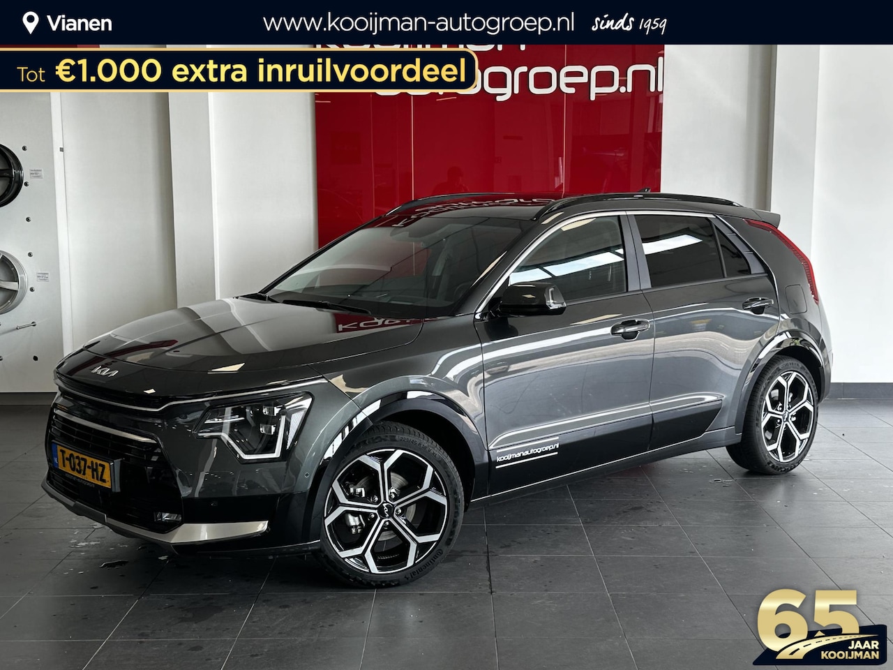 Kia Niro - 1.6 GDi Hybrid Launch Edition Hybride, 1300KG trekgewicht, Harman Kardon, AdaptiveCruiseCo - AutoWereld.nl