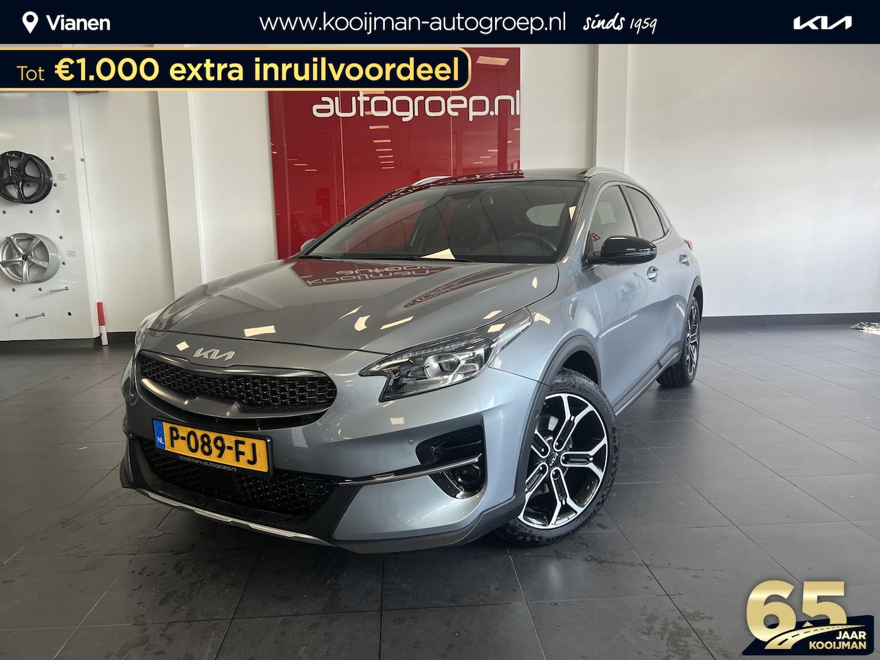 Kia XCeed - 1.0 T-GDi Black Edition Schuif/ kanteldak, Stoel- & Stuurwielverwarming, JBL, Navigate, Ac - AutoWereld.nl