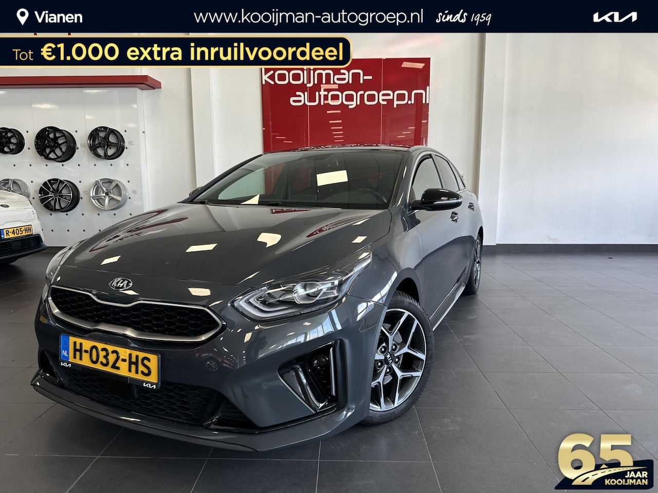 Kia Pro cee'd - 1.0 T-GDI GT-Line Schuif/kanteldak, Stoel- & Stuurwielverwarming, Climate control, Navigat - AutoWereld.nl