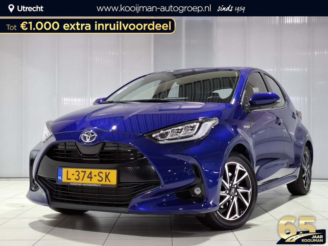 Toyota Yaris - 1.5 Hybrid Dynamic | Navigatie | Apple CarPlay/Android Auto | NL auto | Slechts 11000km!! - AutoWereld.nl