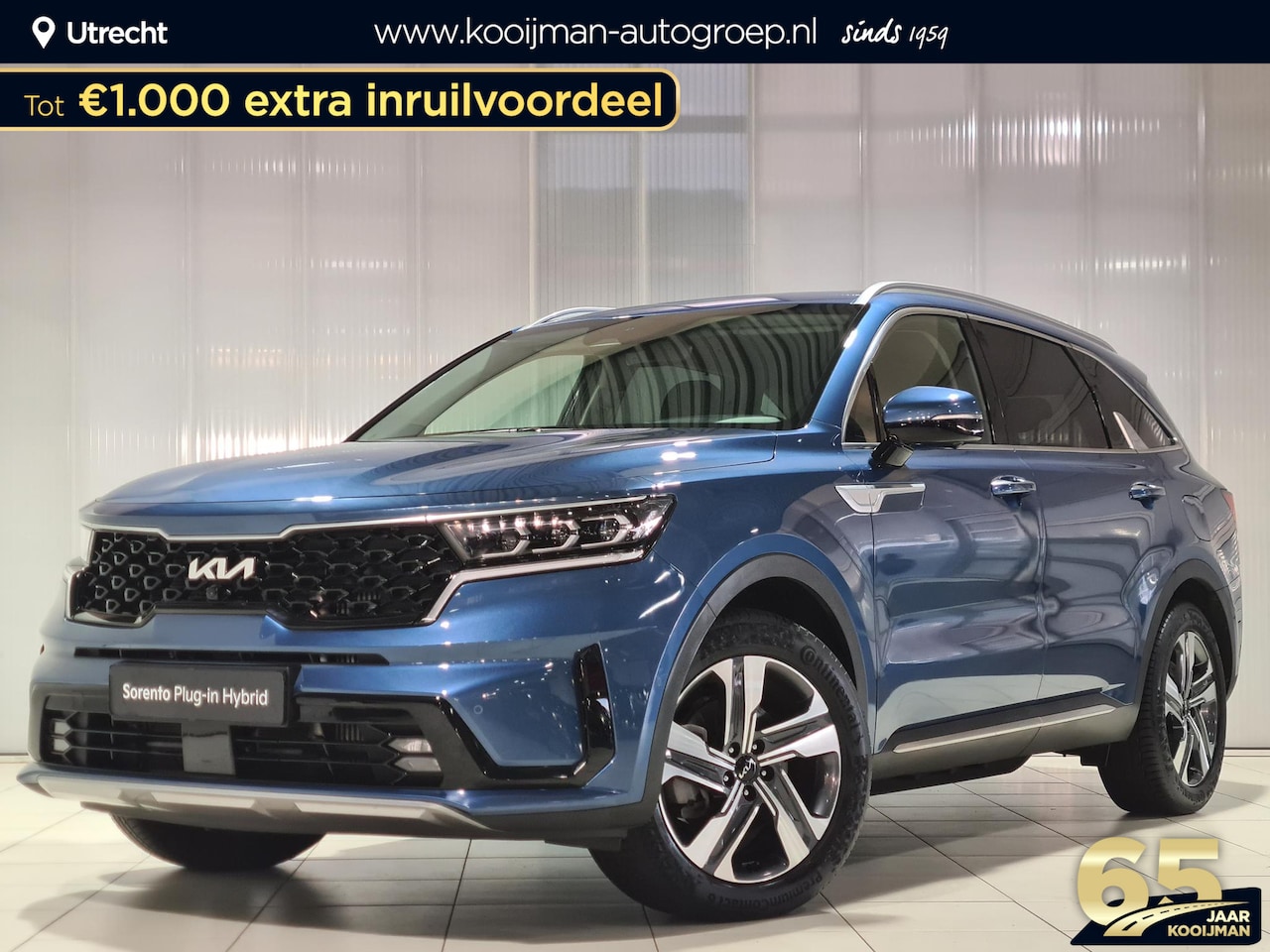 Kia Sorento - 1.6 T-GDI Plug-in Hybrid 4WD ExecutiveLine Afneembare trekhaak | 7 pers | Mega luxe !! - AutoWereld.nl