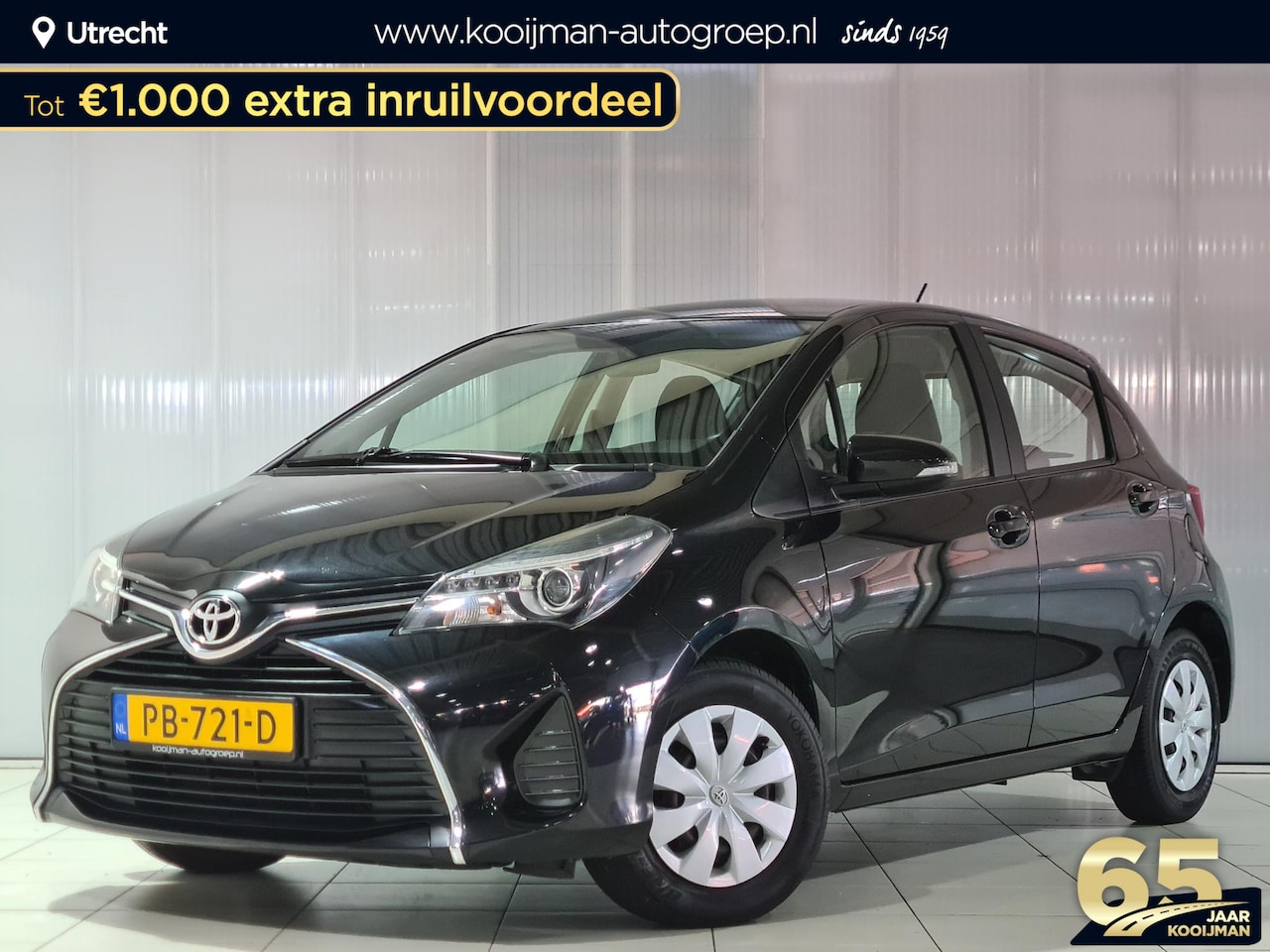 Toyota Yaris - 1.0 VVT-i Business Plus | Navigatie | Camera | Toyota garantie tot 2027! - AutoWereld.nl