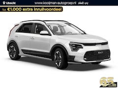 Kia Niro EV - Plus 64.8 kWh €43.400, - Zonder SEPP-subsidie, Ruim €4.800, - voordeel incl. SEPP