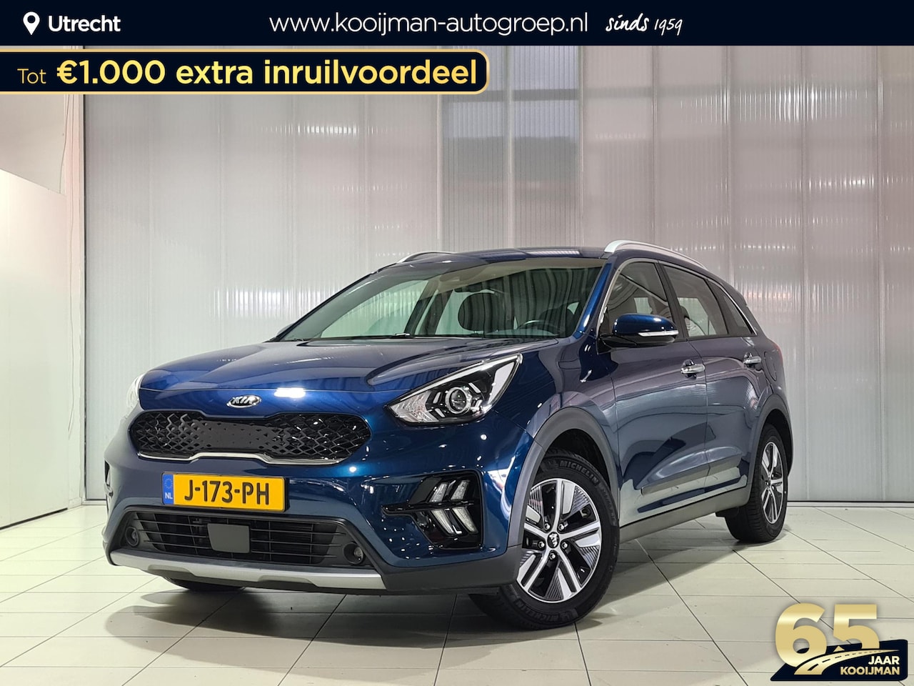 Kia Niro - 1.6 GDi Hybrid DynamicLine | Navigatie | Apple CarPlay/Android Auto | Adaptive Cruise Cont - AutoWereld.nl