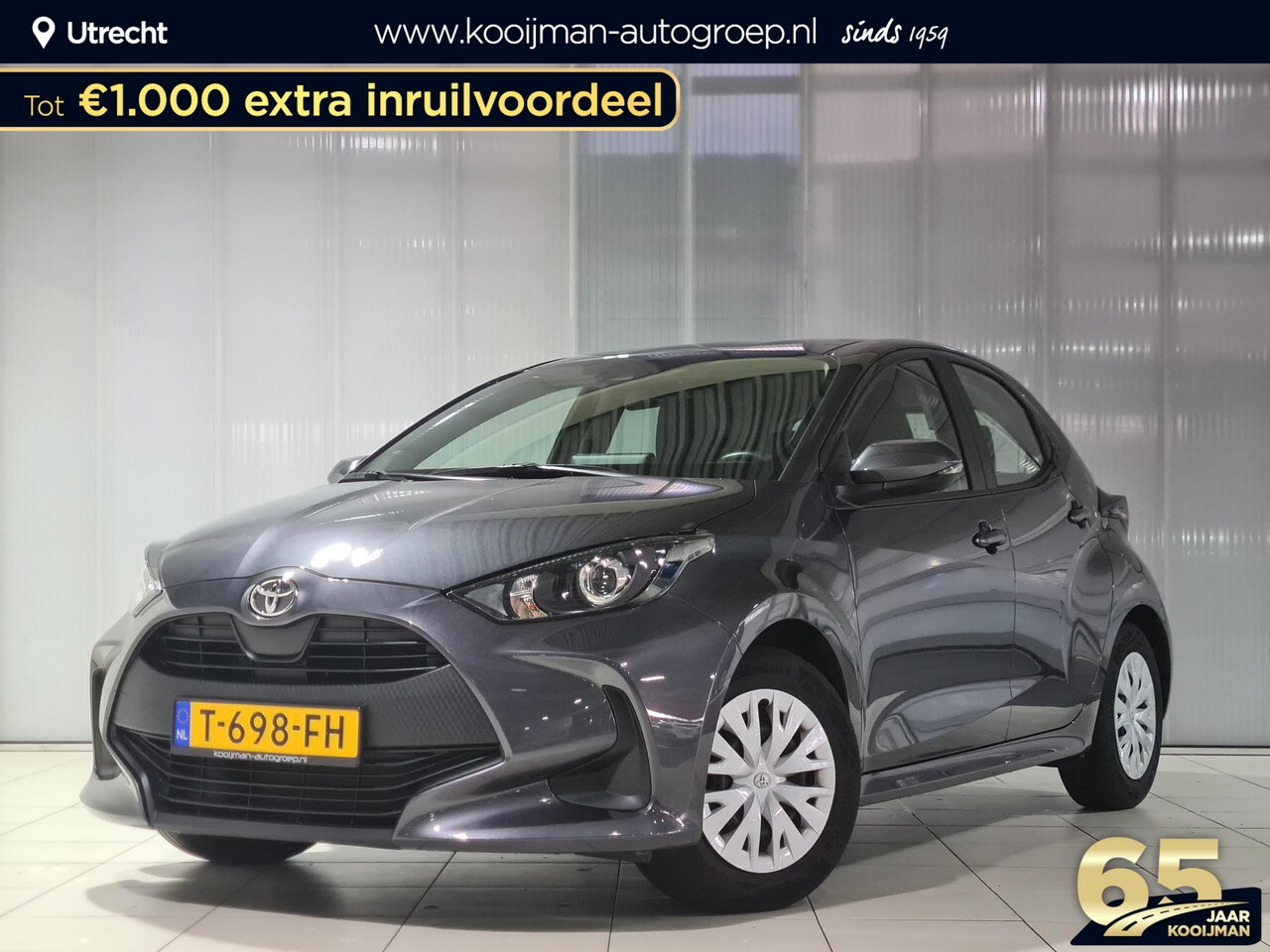 Toyota Yaris - 1.5 VVT-i Active | Apple CarPlay/Android Auto Navigatie | Adaptive Cruise Control | Achter - AutoWereld.nl