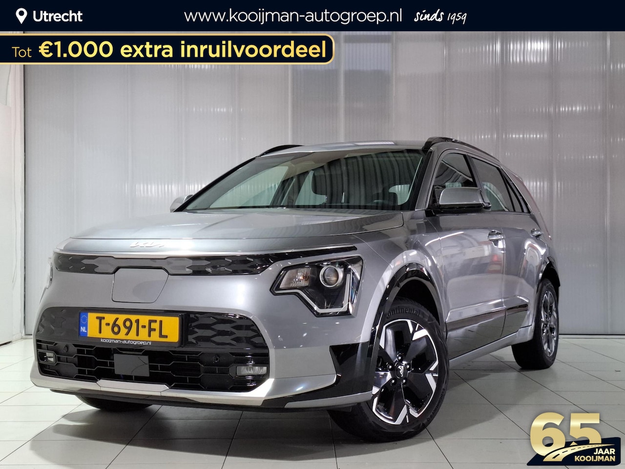 Kia Niro EV - DynamicLine 64.8 kWh | Apple CarPlay/Android Auto | Adaptive Cruise Control | Camera | 1st - AutoWereld.nl