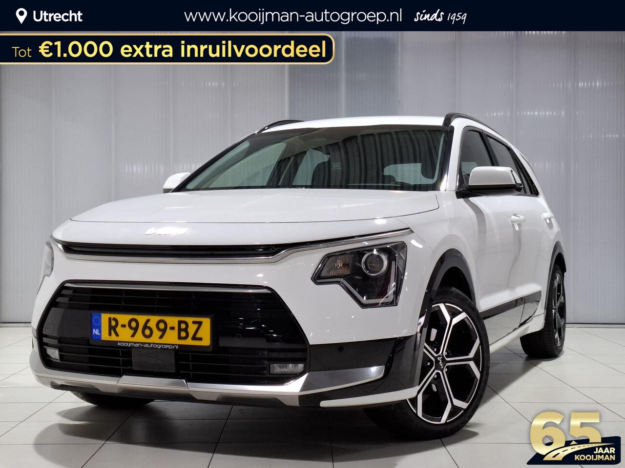 Kia Niro - 1.6 GDi Hybrid DynamicLine NL Auto ! Eerste eigenaar! 26.579 KM ! - AutoWereld.nl