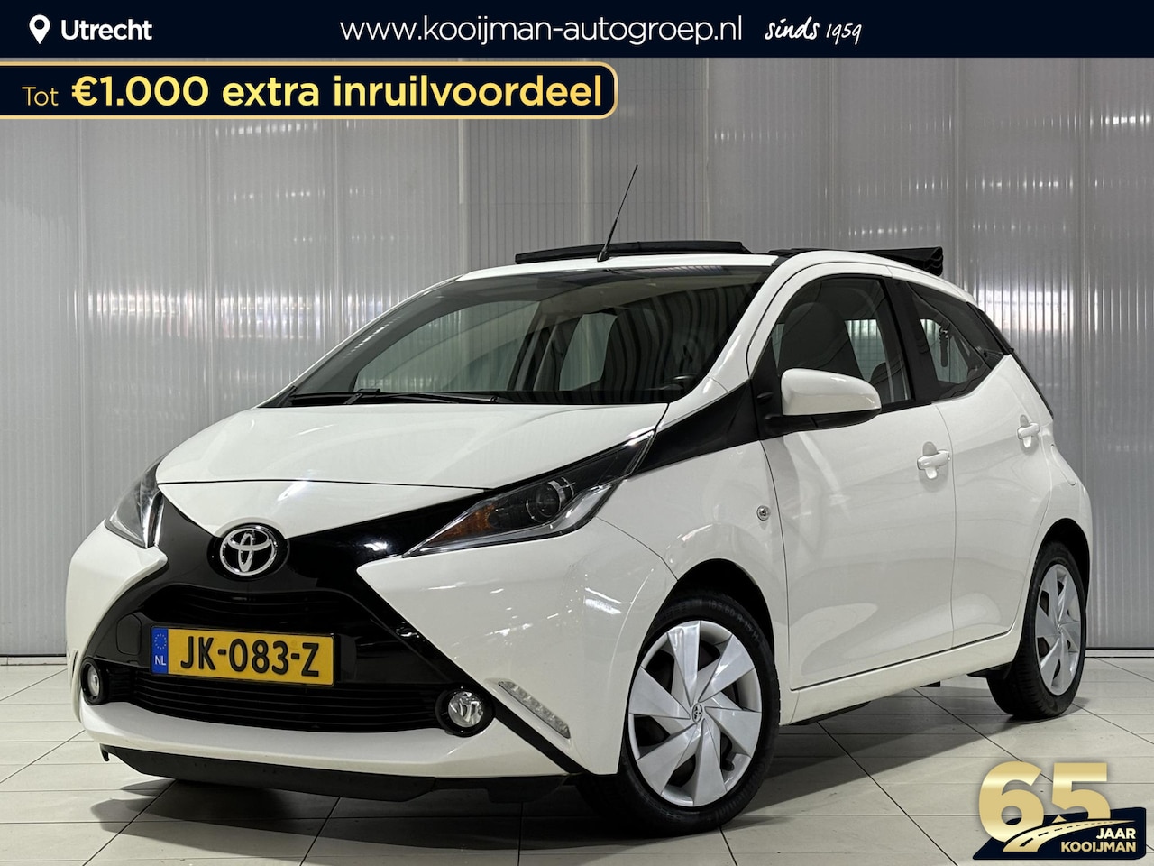 Toyota Aygo - 1.0 VVT-i x-wave Cabrio | Airco | Camera | LM velgen | Superleuk! - AutoWereld.nl