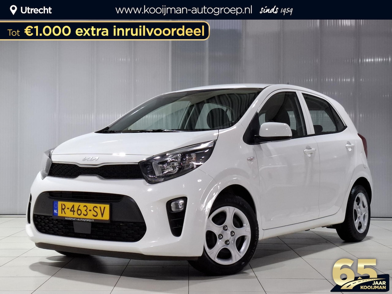 Kia Picanto - 1.0 DPi ComfortLine | Cruise Control | Airco | Leuk! Lage km stand! - AutoWereld.nl