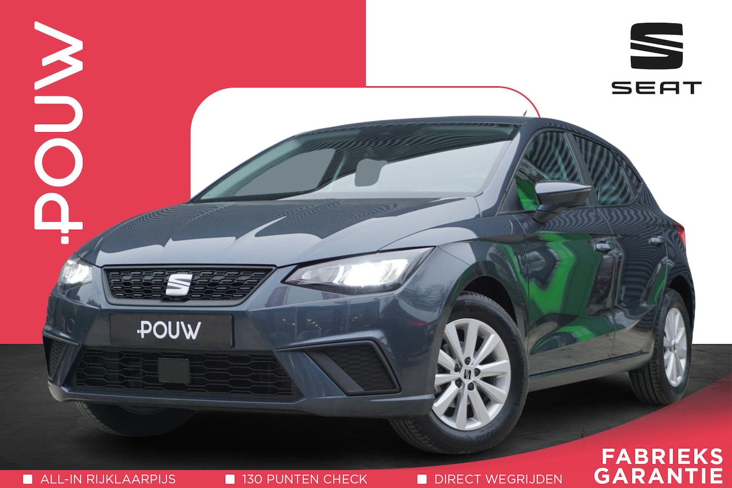 Seat Ibiza - 1.0 EcoTSI 95pk Style | PDC Achter | FullLink Navigatie | Climatronic - AutoWereld.nl