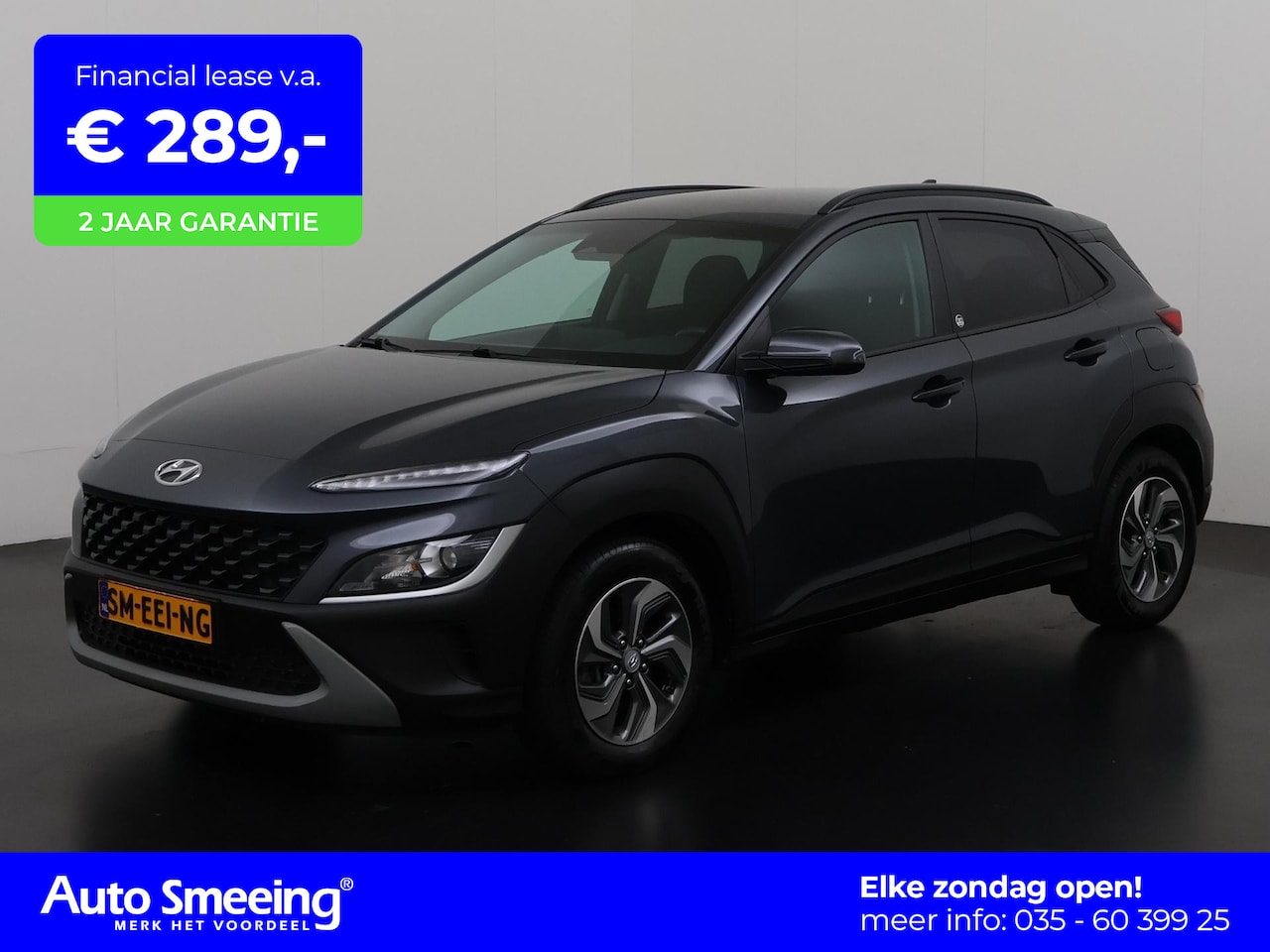 Hyundai Kona - 1.6 GDI HEV Edition 30 | Stuur & Stoelverwarming | Zondag Open! - AutoWereld.nl