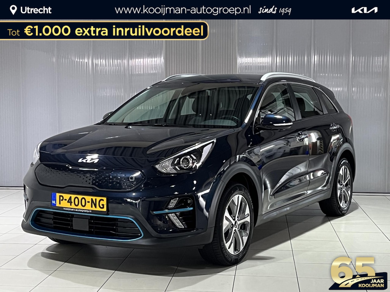 Kia e-Niro - DynamicLine 64 kWh FABRIEKSGARANTIE T/M 04-2029 of 150.000km - AutoWereld.nl