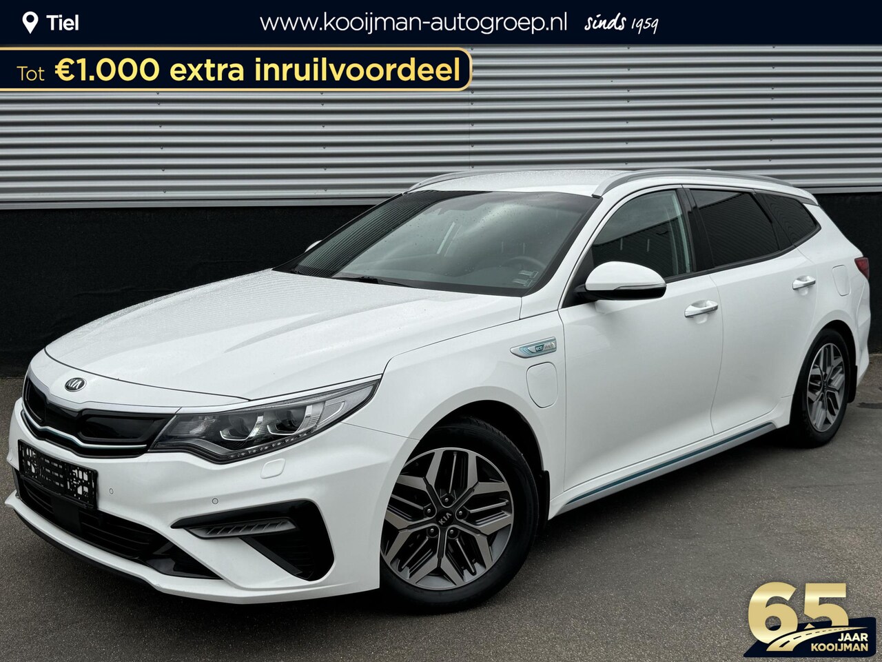 Kia Optima Sportswagon - 2.0 GDI PHEV ExecutiveLine Navigatie, Lederen bekleding, Trekhaak, Elektrische stoel + Geh - AutoWereld.nl