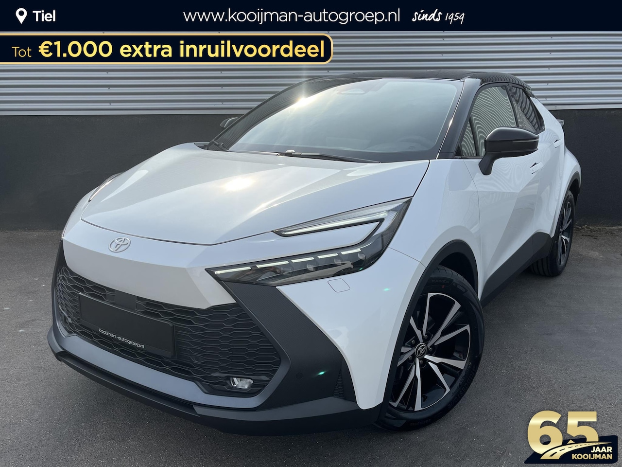 Toyota C-HR - Hybrid 140 Style Bi-tone, Direct Rijden! Navigatie, Dodehoekdetectie, Stuurverwarming- & S - AutoWereld.nl