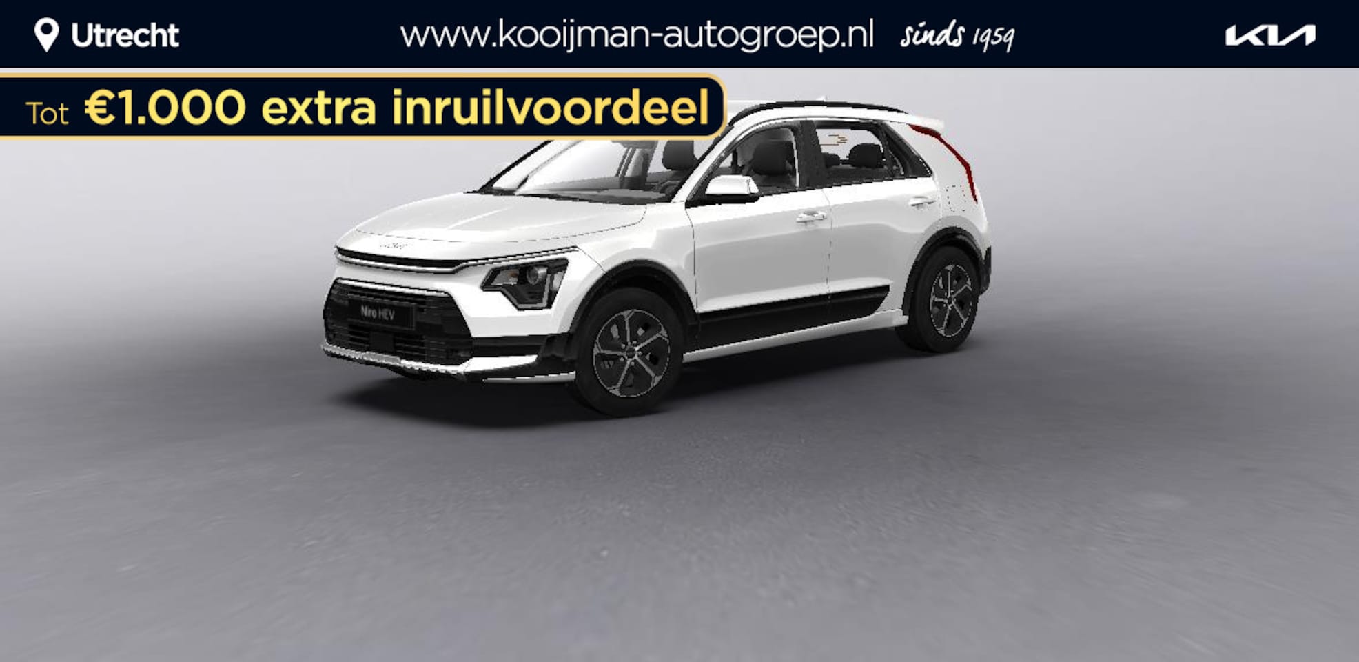 Kia Niro - 1.6 GDi Hybrid DynamicLine Nieuwe auto! Actie prijs!! - AutoWereld.nl