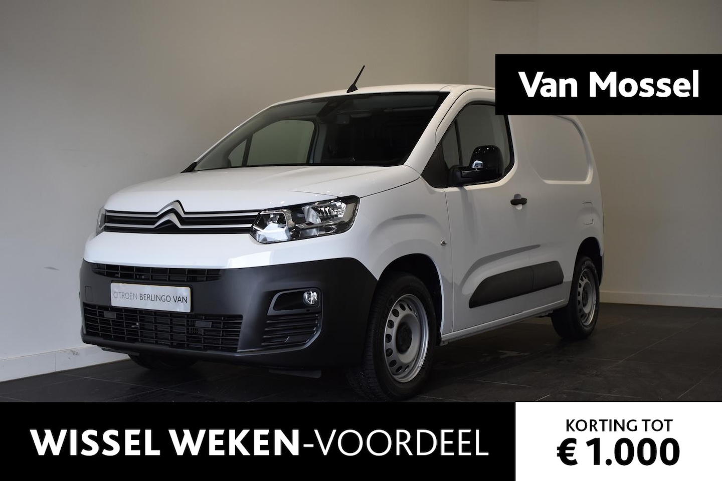 Citroën Berlingo - 1.5 BlueHDi 100 S&S L1 | ACTIE | 0% RENTE | Apple Carplay | Camera | Navigatie | dodenhoek - AutoWereld.nl