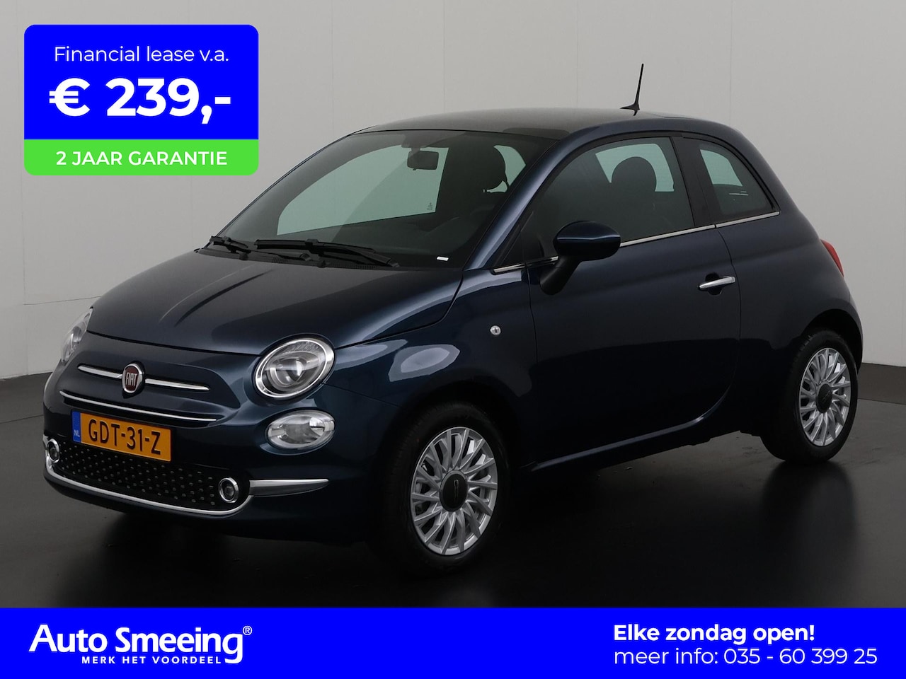 Fiat 500 - 1.0 Hybrid Dolcevita Finale | Panoramadak | Apple/Android Carplay | Zondag Open! - AutoWereld.nl