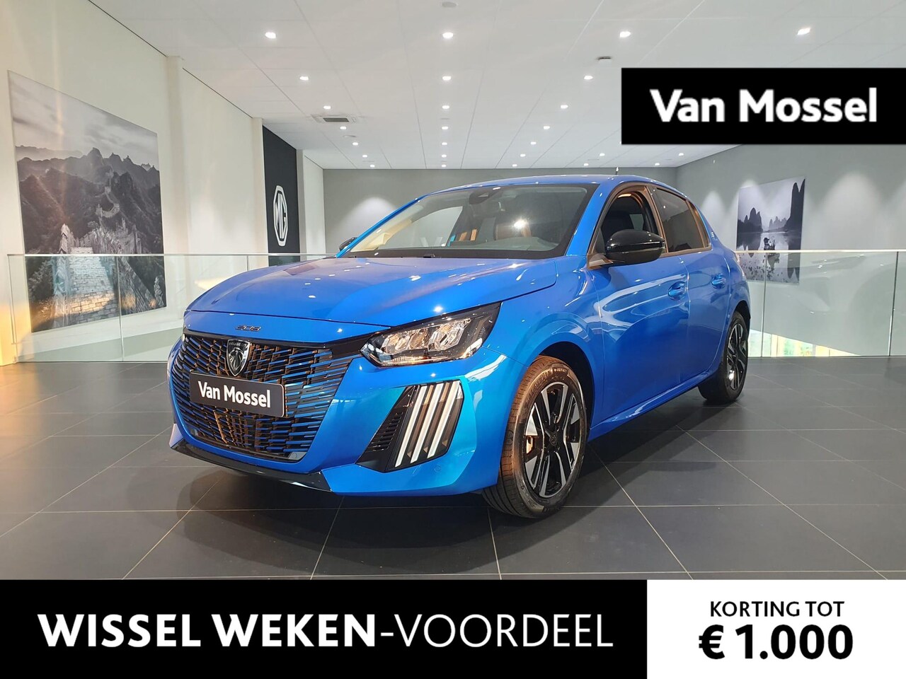 Peugeot e-208 - EV E-Style 50 kWh | Parkeersensoren voor en achter | Navigatie | Voorstoelen verwarmd - AutoWereld.nl