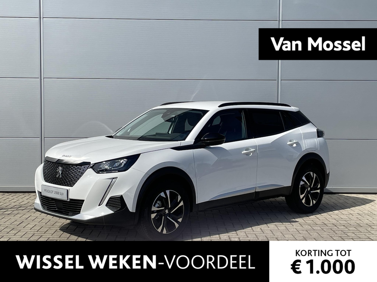 Peugeot 2008 - 1.2 Allure Pack Automaat | Navigatie 3D | Cruisecontrol | Bluetooth - AutoWereld.nl