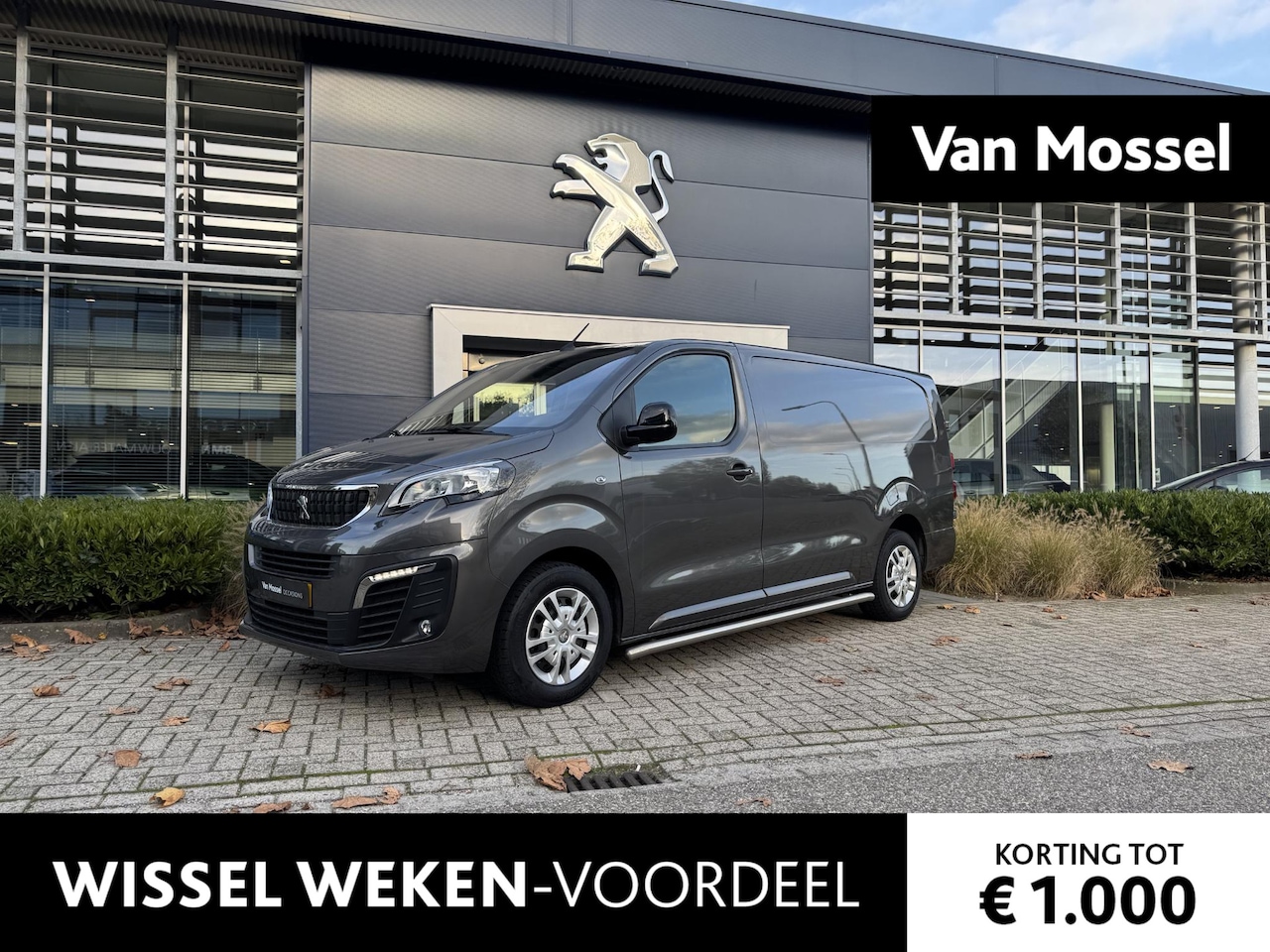 Peugeot Expert - 2.0 BlueHDI 145 Long Asphalt BPM vrij l Euro6 en zeer compleet en netjes - AutoWereld.nl