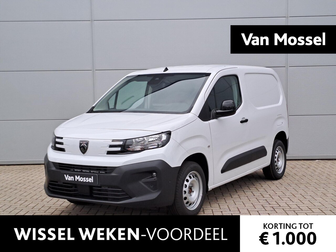 Peugeot Partner - 1.5 BlueHDi 100 S&S L1 | ACTIE | Direct leverbaar | Camera | Cruise Control | Apple Carpla - AutoWereld.nl