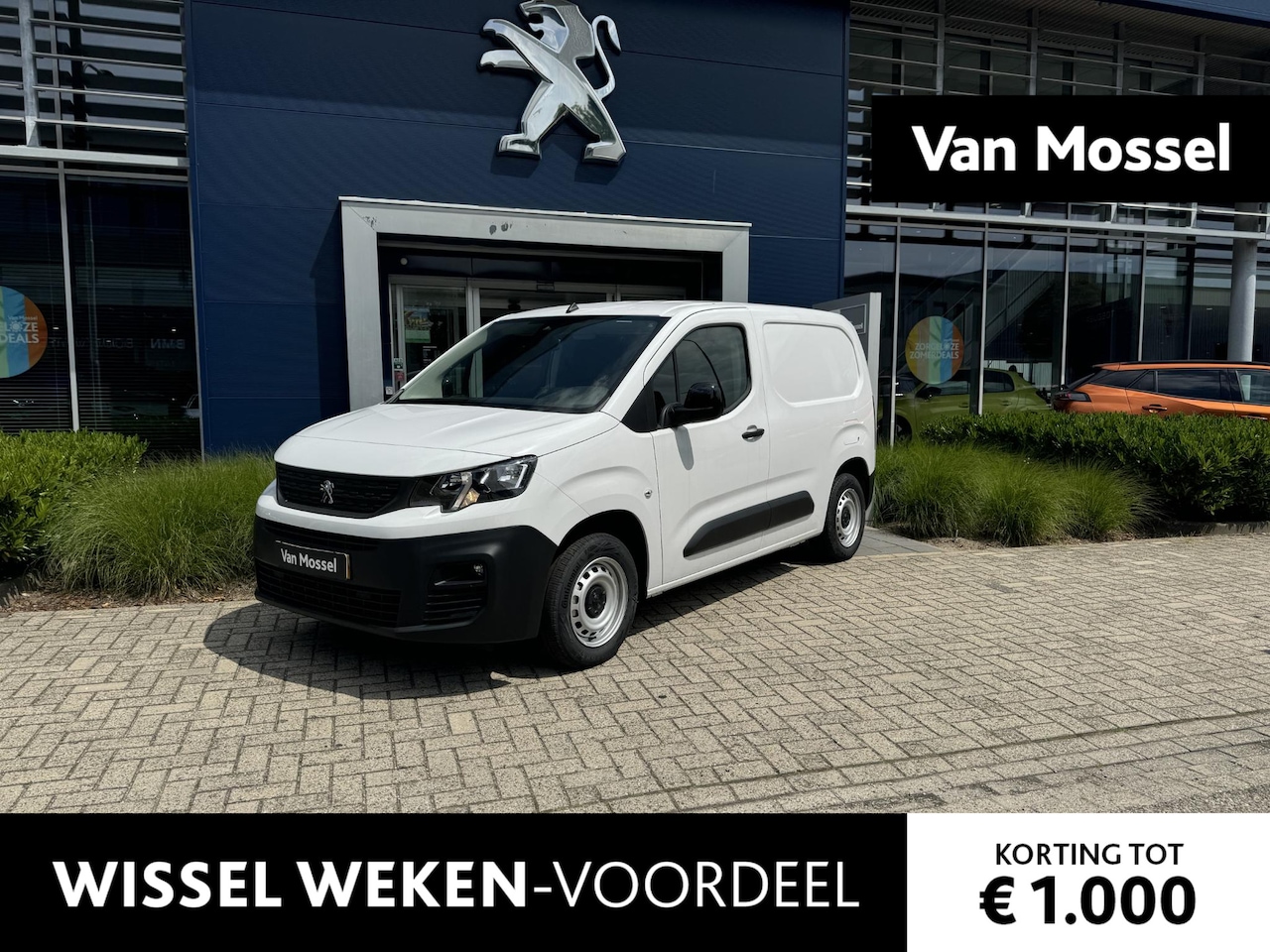 Peugeot Partner - 1.5 BlueHDi 100 S&S L1 l Voorraad l BPM VRIJ - AutoWereld.nl