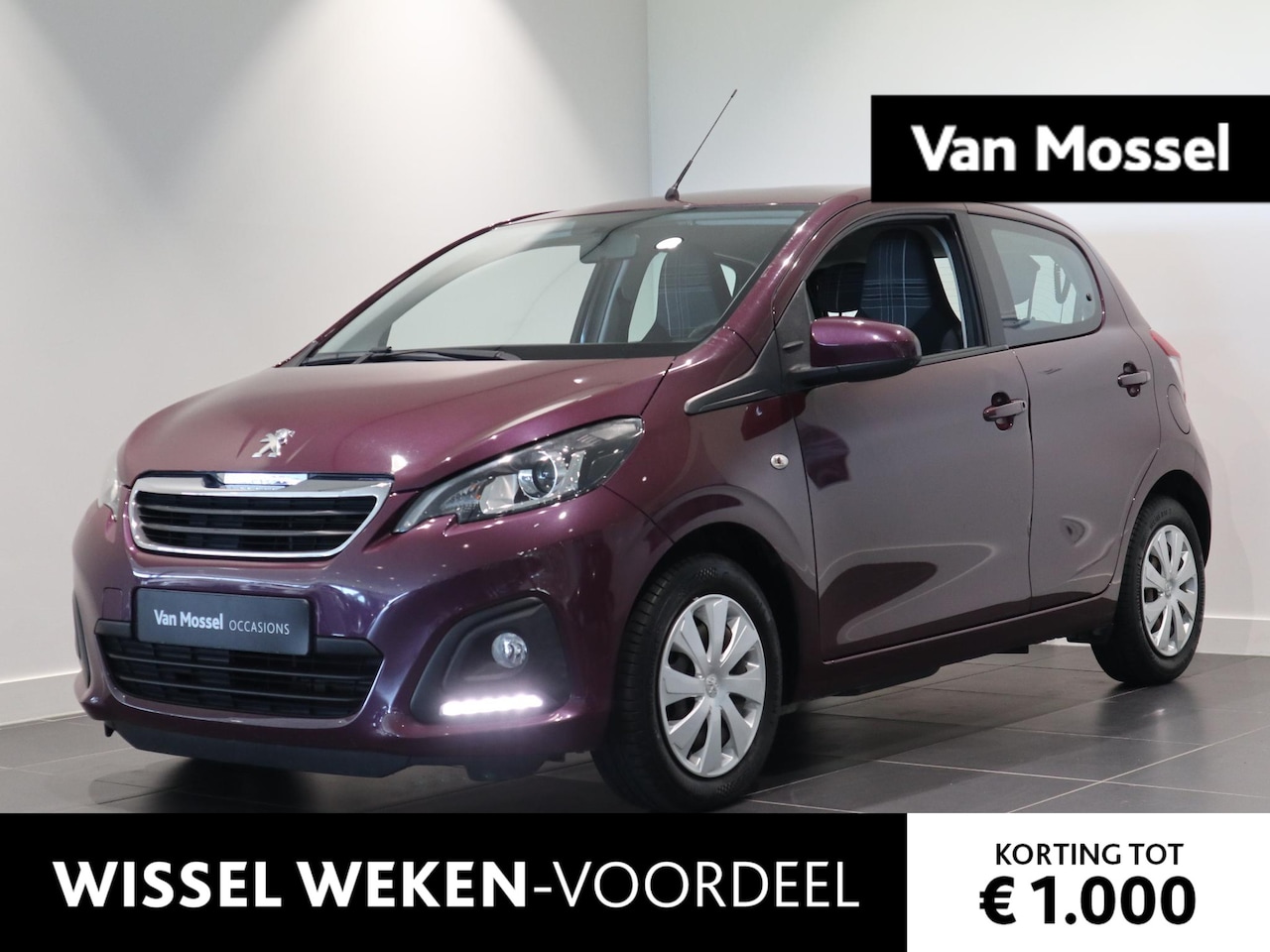 Peugeot 108 - Active - PARKEERCAMERA - AIRCO - BLUETOOTH - AutoWereld.nl