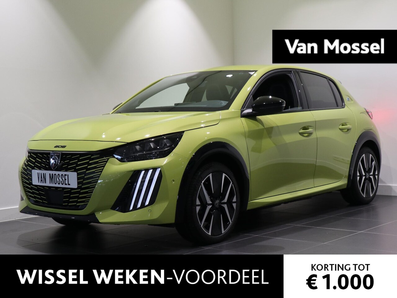 Peugeot e-208 - EV GT 51 kWh 156PK - ALCANTARA - ELEKTRISCH VERSTELBAAR - CAMERA VOOR + ACHTER - AutoWereld.nl