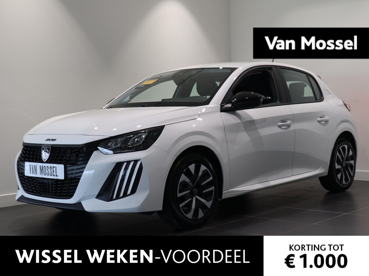 Peugeot 208 - Active NIEUW MODEL - PRIVATE LEASE VANAF € 375 PER MAAND !! - AutoWereld.nl