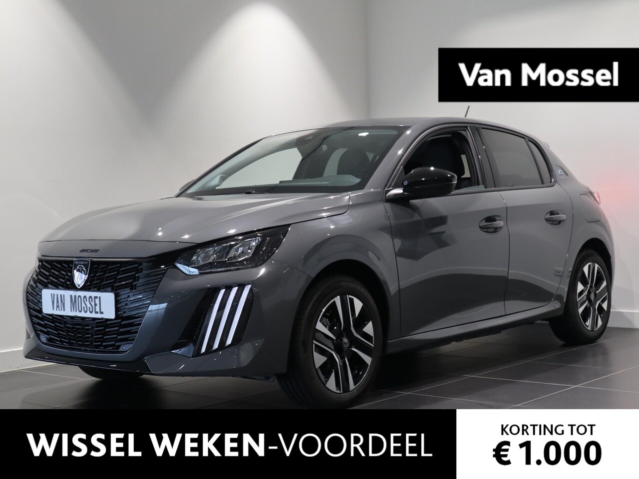 Peugeot e-208 - EV Style 50 kWh - NIEUW MODEL - PARKEERSENSOREN VOOR+ACHTER - STOELVERWARMING - AutoWereld.nl