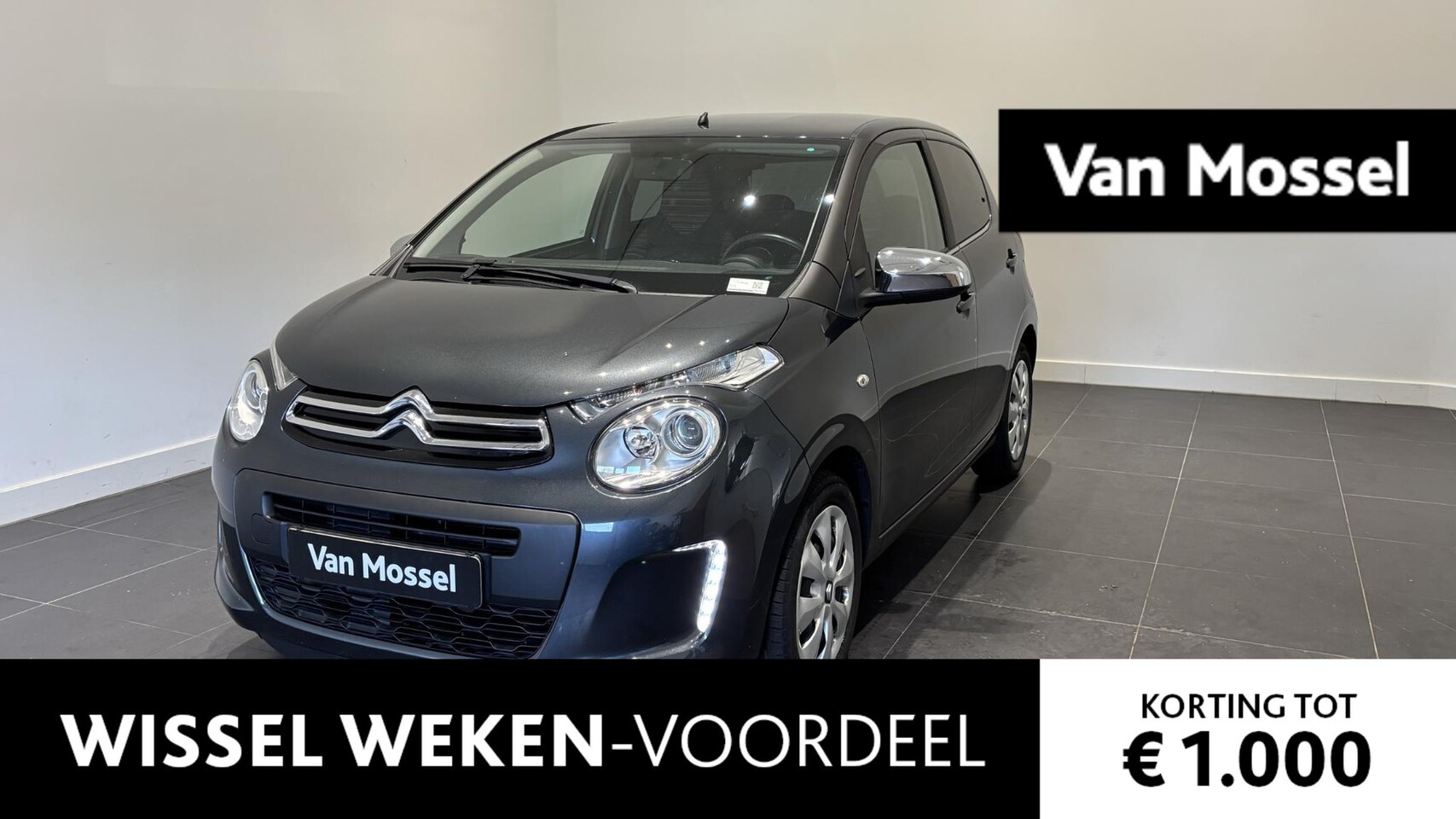 Citroën C1 - 1.0 VTi Feel | Airco | elektrische ramen | Zuinig! - AutoWereld.nl