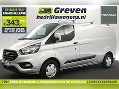 Ford Transit Custom - 300 2.0 TDCI L2H1 130PK Airco Cruise PDC 3 Persoons Stoelverwarming Trekhaak