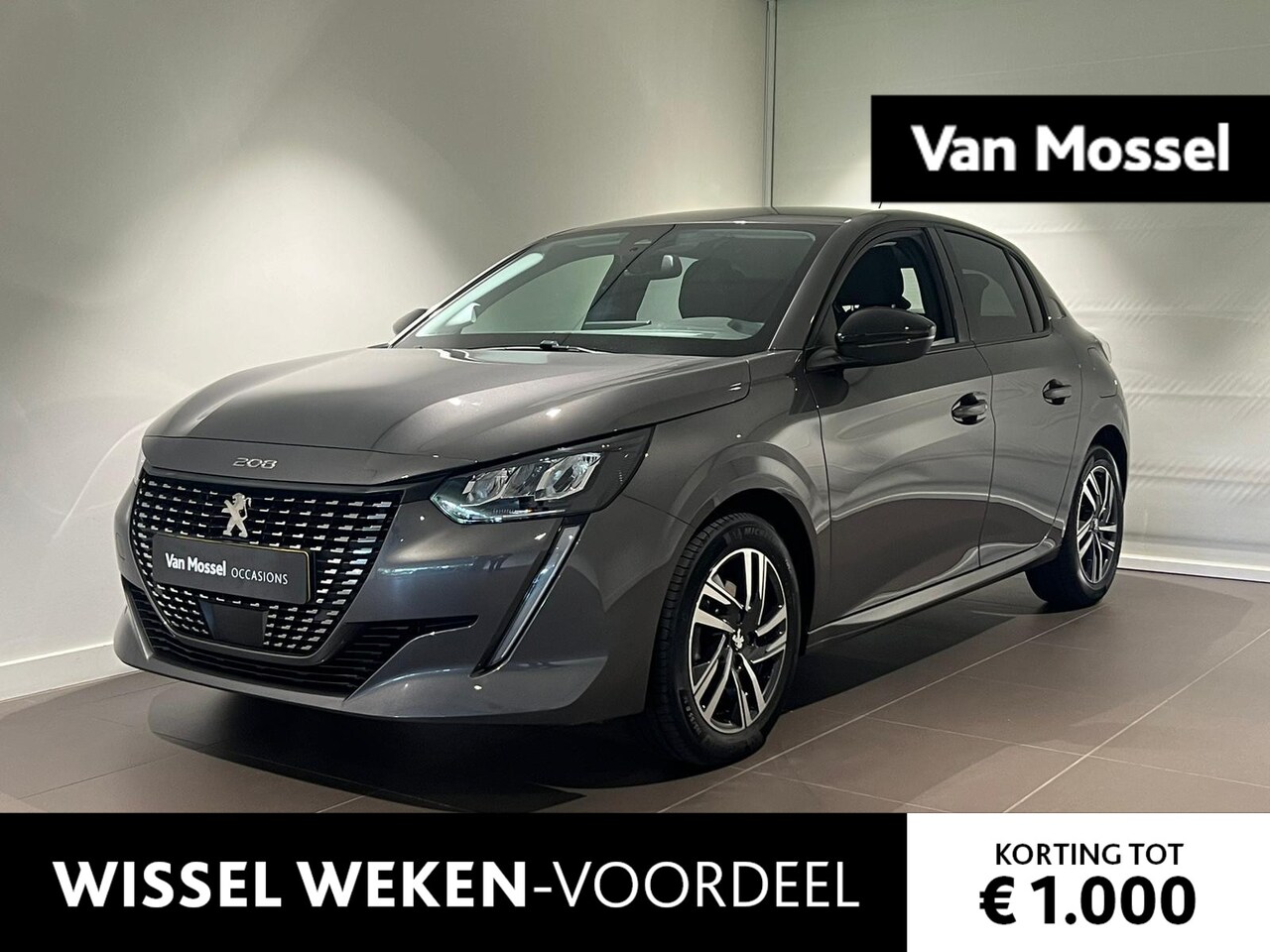 Peugeot 208 - 1.2 PureTech 100PK Allure Pack l NAV l Adaptive Cruise l PDC l Camera l Clima - AutoWereld.nl