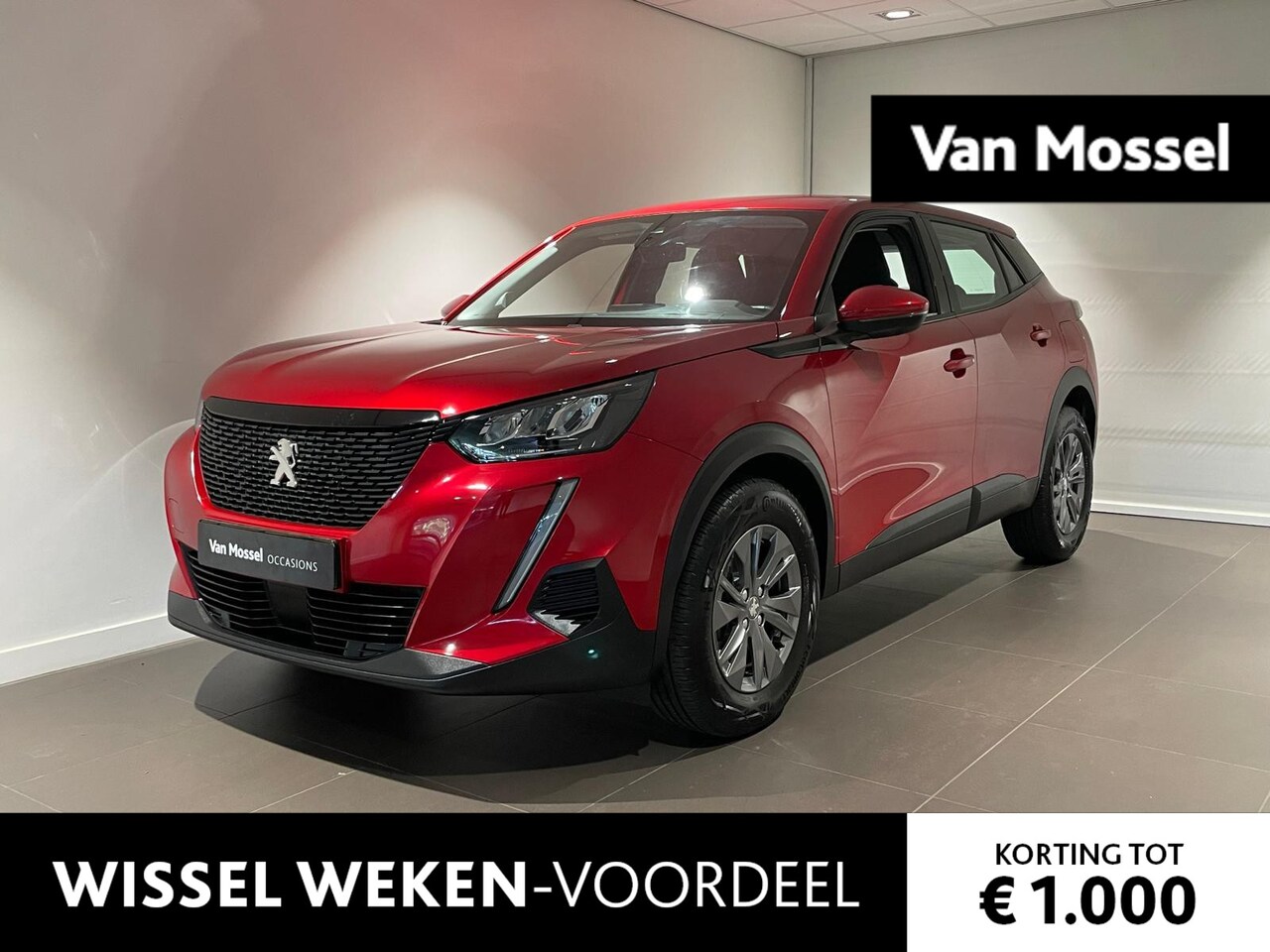 Peugeot 2008 - 1.2 PureTech Active | Navigatie | Parkeersensoren | Airco - AutoWereld.nl