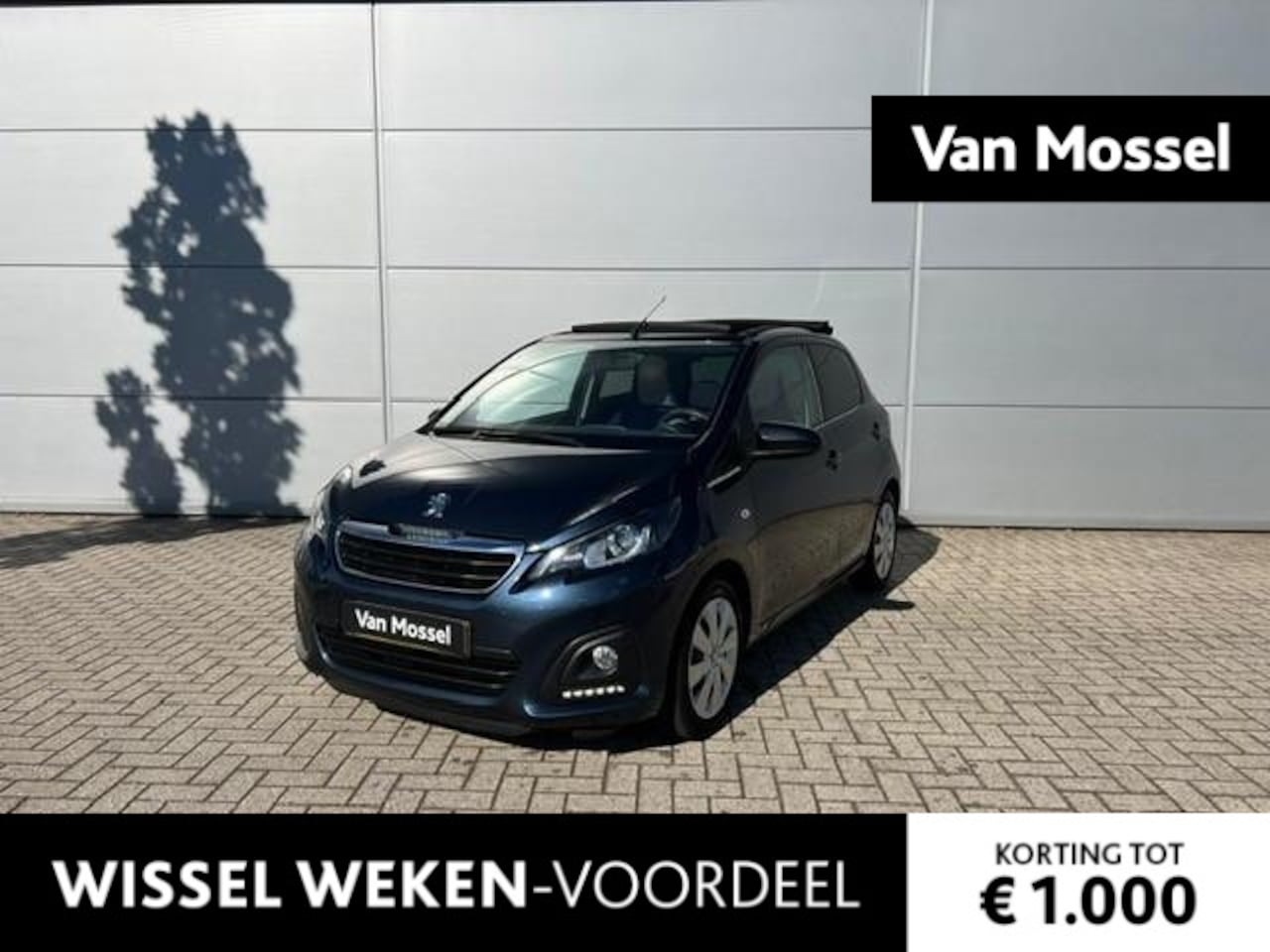 Peugeot 108 - 1.0 e-VTi Active TOP! | Elektrisch vouwdak | airco - AutoWereld.nl