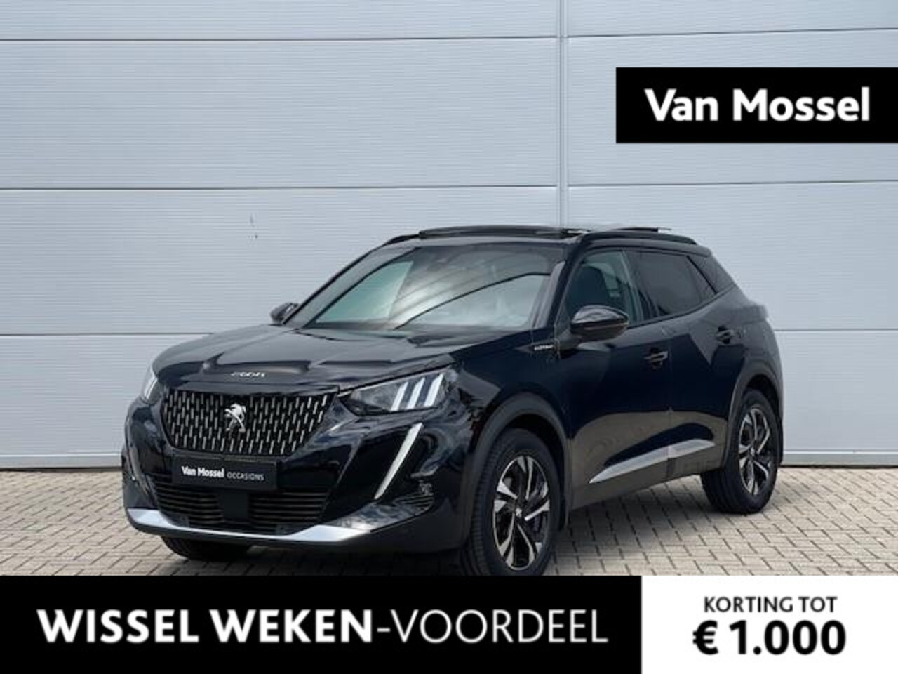 Peugeot e-2008 - EV GT 50 kWh | *Subsidie €2.950,- * Pano.Dak | Automaat | CCS Snellaad functie |  LED | Na - AutoWereld.nl