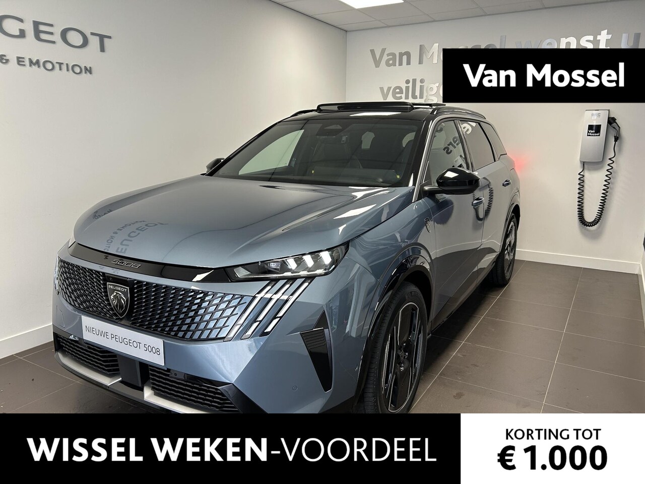 Peugeot e-5008 - GT 73 kWh | Panoramadak | 360 Camera | Nu te bestellen! - AutoWereld.nl