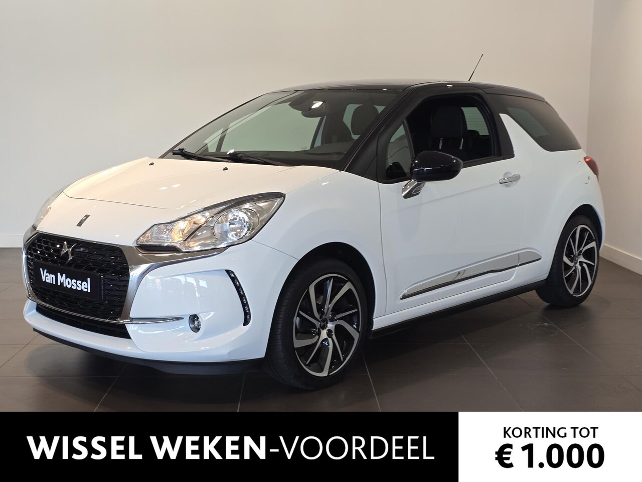 DS 3 - 1.2 PureTech Connected Chic AUTOMAAT | NAVI | HIFI | CAM | CLIMA - AutoWereld.nl