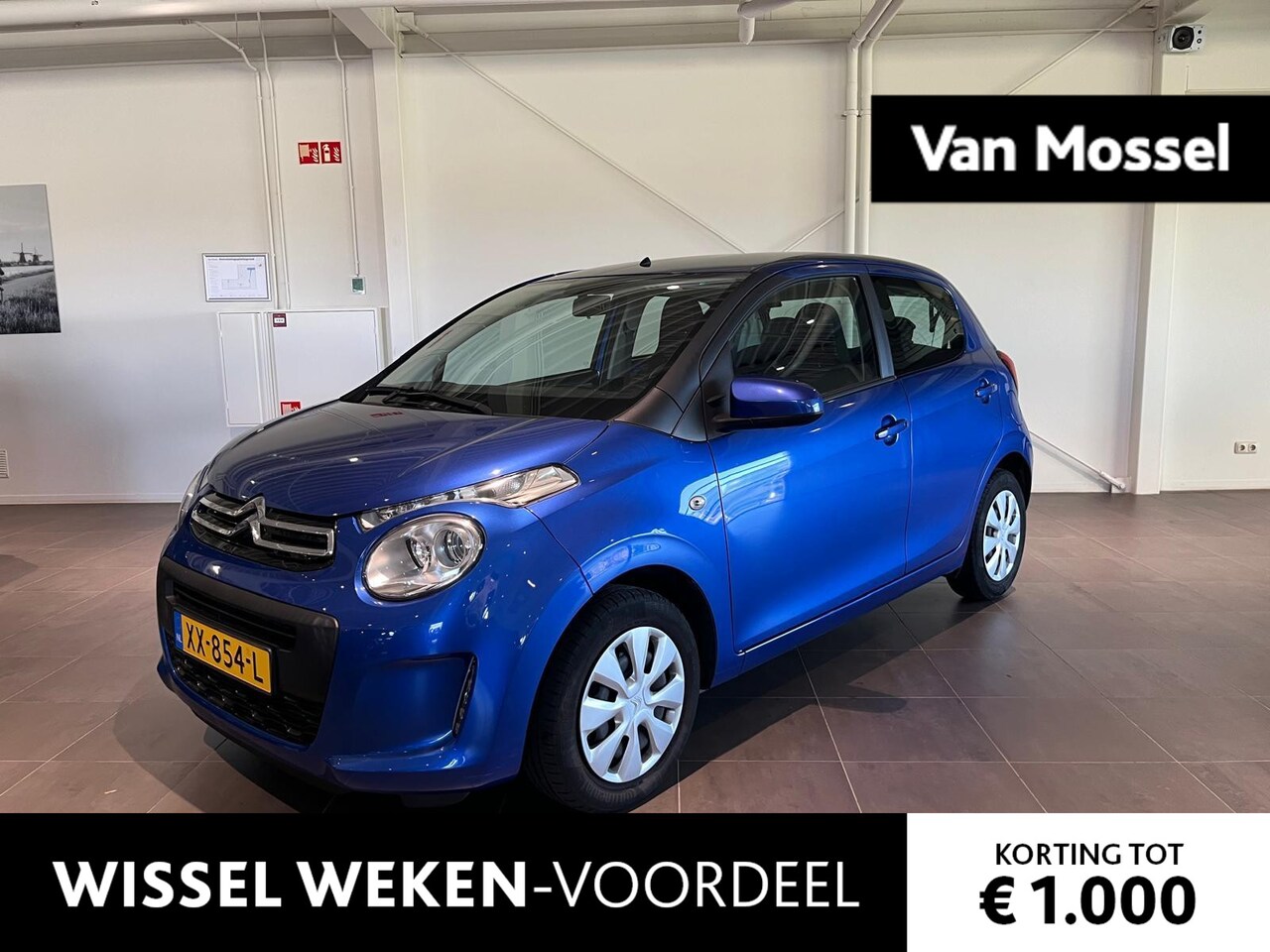 Citroën C1 - 1.0 VTi Feel | AIRCO | BLUETOOTH | LED | ZUINIG | SPEEDLIMITER | 18 DKM | - AutoWereld.nl