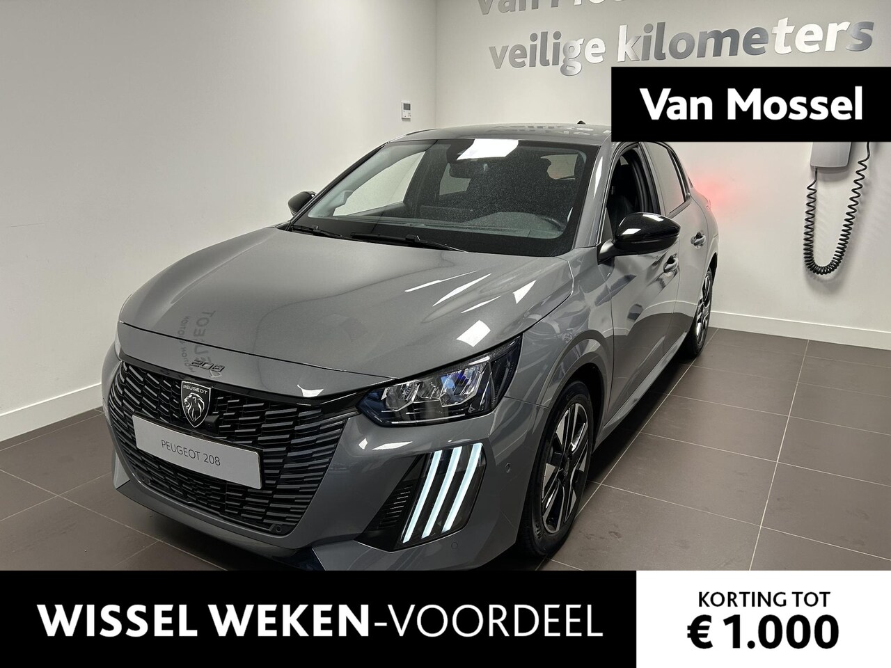 Peugeot 208 - 1.2 PureTech 100 Allure | Navigatie | Camera voor + achter | Dodehoekdetectie | Lichtmetal - AutoWereld.nl