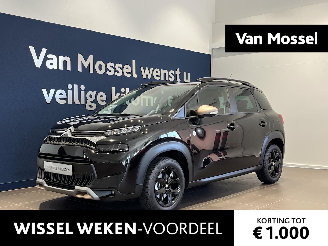 Citroën C3 Aircross - 1.2 PureTech C-Series | LMV | Carplay | Direct leverbaar! | Stoelverwarming | Gold | 110PK - AutoWereld.nl