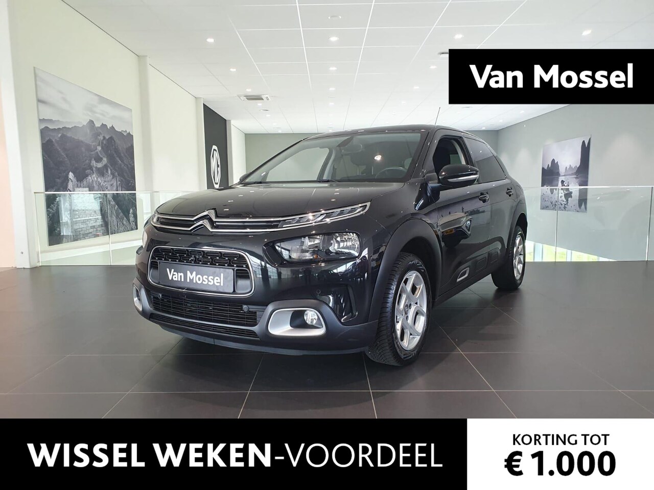 Citroën C4 Cactus - 1.2 PureTech Shine | AUTOMAAT | Navigatie | Achteruitrijcamera | Apple Carplay/Android Aut - AutoWereld.nl