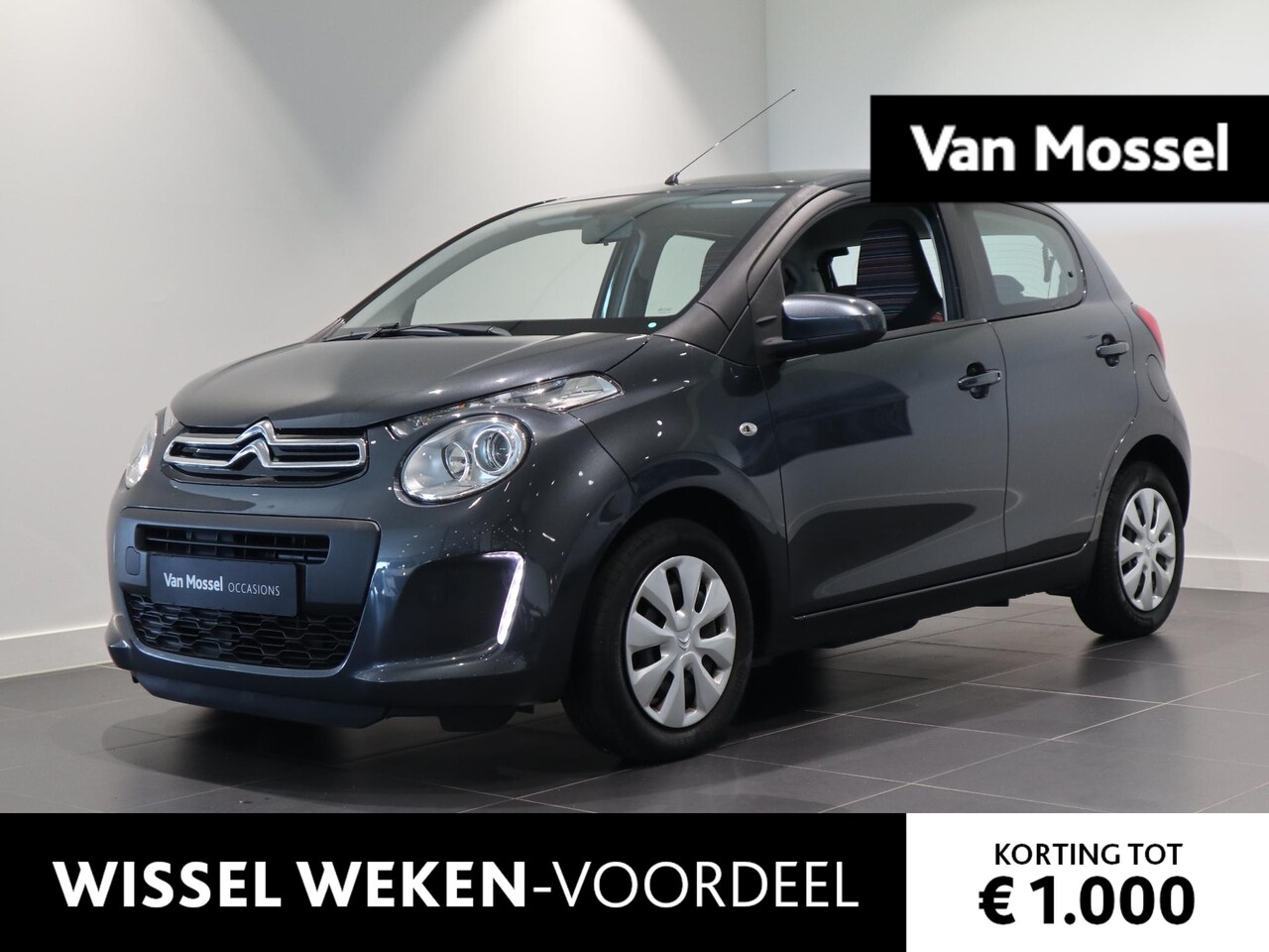 Citroën C1 - Feel - AIRCO - BLUETOOTH - ZUINIG - AutoWereld.nl