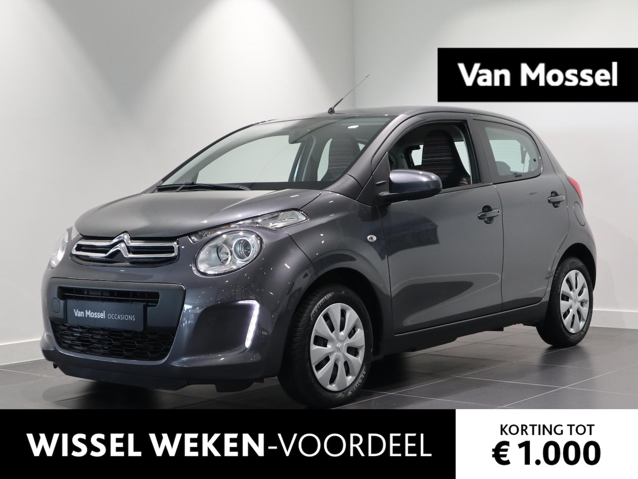 Citroën C1 - Feel - AIRCO - BLUETOOTH - ZUINIG - AutoWereld.nl